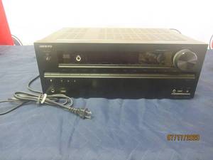 lot 143 image: ONKYO AV RECEIVER&nbsp TX-NR609