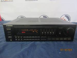 lot 153 image: PIONEER VSX-3300 AV STEREO RECEIVER SURROUND GRAPHIC EQUALIZER AUDIOVIDEO&nbsp