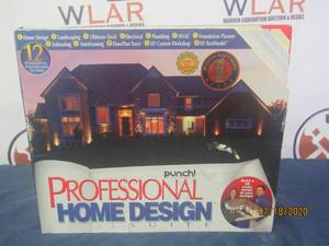 lot 165 image: PUNCH SOFTWARE -PROFESSIONAL HOME DESIGN SUITE&nbspNEW IN BOX&nbsp