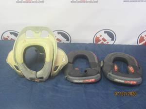 lot 220 image: RC REVOLUTION NECK BRACE &nbsp &amp&nbsp EVS RC3 RACE COLLARS&nbsp