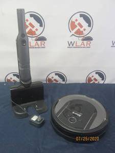 lot 19 image: SHARK ION ROBOT RV851WV32 WITH SHARP HAND HELD VACUUM ALL IN ONE CHARGING DOCK AND VOICE CONTROL WITH ALEXA OR GOOGLE&nbsp ASSISTANCE&nbsp
