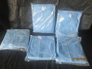 lot 331 image: TOTAL OF 5&nbspENVIROGUARD PYROGUARD FR2 COVERALLS WITH HOOD &amp BOOTS&nbsp SIZE 2XL&nbsp