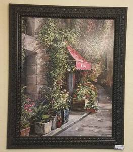 lot 54 image: LARGE SIZE FRAMED PRINT (27.5 W x 33.5 H)