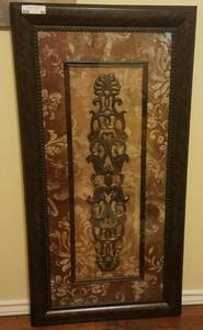 lot 64 image: LARGE SIZE WALL FRAME (22W X 43 L)