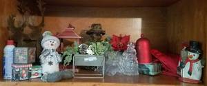 lot 177 image: LOT OF ASSORTED CHRISTMAS DECOR