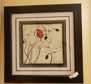 lot 136 image: WALL FRAMED PRINT (21.5 W x 21.5 H)