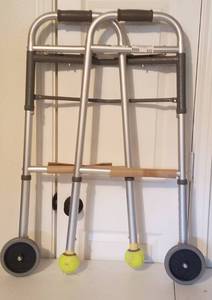 lot 222 image: FOLD UP WALKER