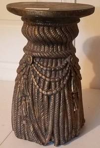 lot 244 image: CERAMIC STAND (11W X 17H)