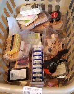 lot 277 image: LOT OF ASSORTED STAMPIN UP RUBBER STAMPS