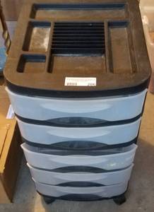 lot 286 image: ROLLING STORAGE CART