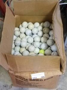 lot 508 image: BOX LOT OF GOLF BALLS