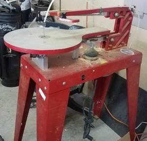lot 509 image: RBI INDUSTRIES PRECISION SCROLL SAW MODEL 220
