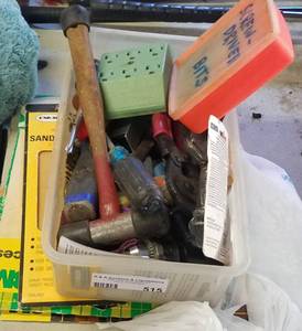 lot 515 image: LOT OF ASSORTED TOOLS AND MORE