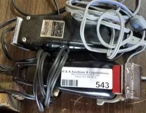 lot 543 image: VINTAGE TRIMMERS