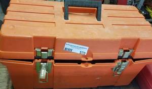 lot 570 image: TOOL BOX WITH CONTENTS
