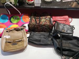 lot 373 image: LOT OF ASSORTED HANDBAGSPURSES