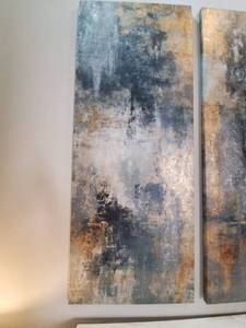 lot 4 image: Metallic Giclee on Canvas Mystique Fall II