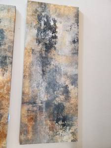 lot 5 image: Metallic Giclee on Canvas Mystique Fall I