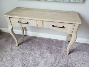 lot 9 image: Harmony Two-Drawer Sofa Table