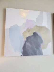 lot 15 image: Abstract Giclee on Canvas Chroma Brush