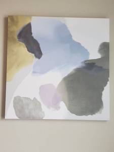 lot 16 image: Abstract Giclee on Canvas Chroma Wash