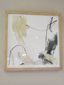 lot 56 image: Signed Print with Gold Tone Frame &amp Glass