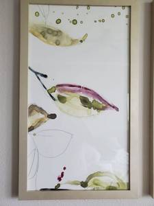 lot 68 image: Mixed Media Print Framed with Glass