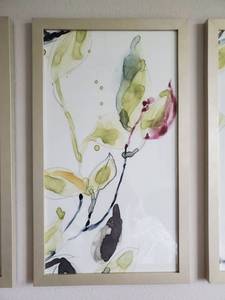 lot 69 image: Mixed Media Print Framed with Glass