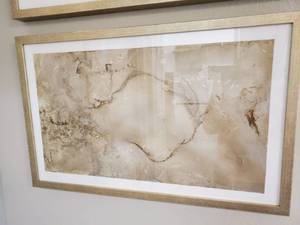lot 84 image: Metallic Giclee on Paper - Framed with Glass