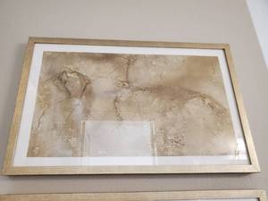 lot 85 image: Metallic Giclee on Paper - Framed with Glass