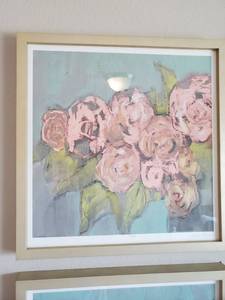 lot 102 image: Signed &amp Numbered Floral Print