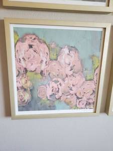 lot 103 image: Signed & Numbered Floral Print