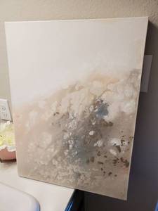 lot 118 image: Abstract Giclee on Canvas