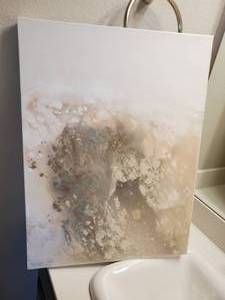 lot 119 image: Abstract Giclee on Canvas