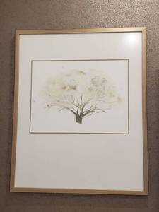 lot 54 image: Framed Tree Print Vess 22