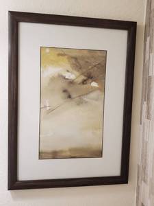 lot 60 image: Framed Print Waves