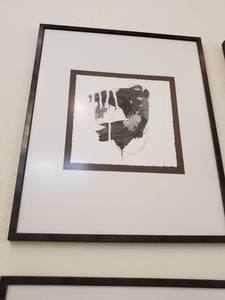 lot 62 image: Signed Art on Paper Grey Scale 5