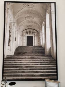 lot 70 image: Framed Photo Print on Canvas