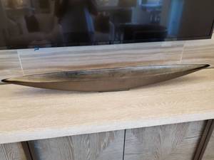 lot 72 image: Unique Textured Metal Bowl