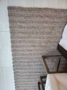 lot 126 image: Grey Woven Rug by Surya Kindred