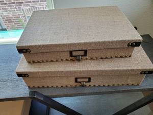lot 174 image: 2 Corbin Document Boxes by Imax