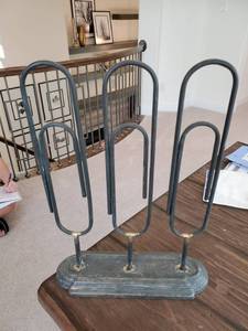 lot 180 image: Poise Paper Clip Document Holder by Sterling