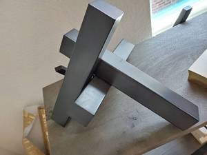lot 185 image: 3 Bar Metal Sculpture