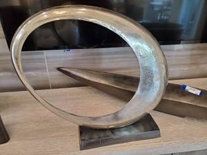 lot 223 image: Metal Circle Sculpture