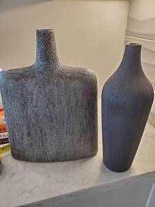 lot 243 image: Pair of Ceramic Vases