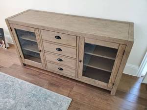 lot 5 image: Harbor Buffet in Washed Grey Wood by Harbor House