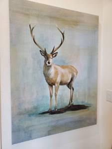 lot 7 image: Giclee on Canvas Friendly Neighbor 1