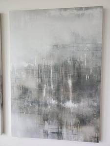 lot 12 image: Abstract Giclee on Canvas Faded Horizon II