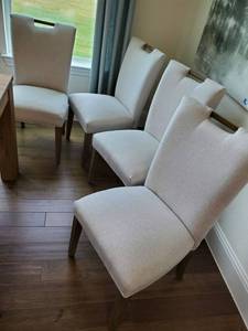 lot 16 image: Four Madison Park Dining Chairs