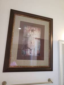 lot 21 image: Framed Photo Print Block and Tackle III